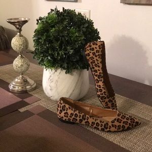 Leopard Print Flats